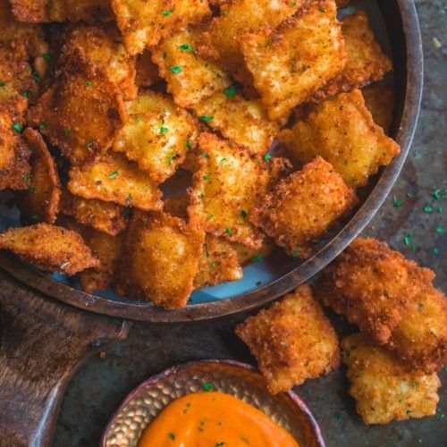 Copycat Olive Garden Fried Ravioli